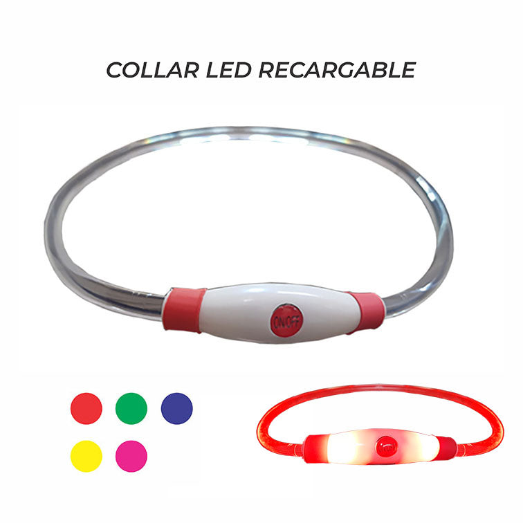 COLLAR LED PARA MASCOTAS