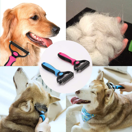 CEPILLO DESLANADOR PARA PERRITO